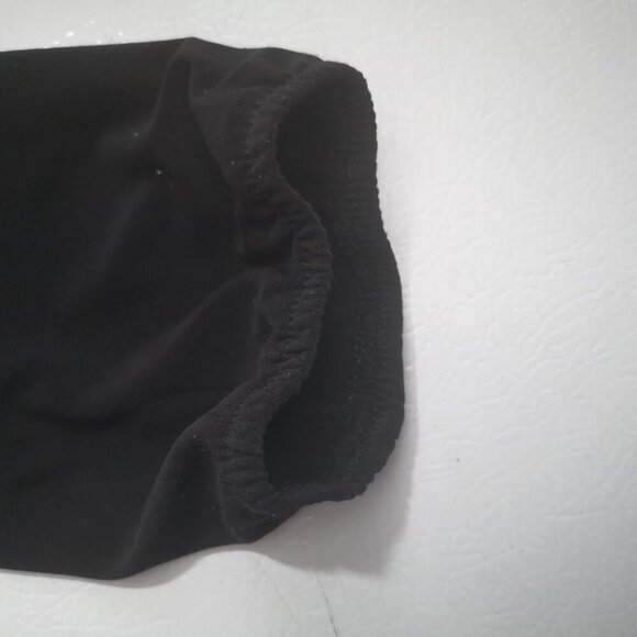 Anne Klein Ladies Size Medium Black with Grey Accents Long Sleeve Top - Picture 9 of 12